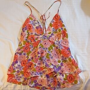 ASTR Floral Print Women's Intimate Sleepwear